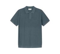 Ribbed Knit Polo