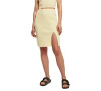Ribbed knit skirt for women Urban Classics GT Jaune 4XL