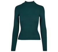 Ribbed knit turtleneck sweater for women Urban Classics GT Bleu 4XL