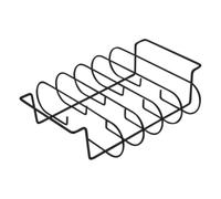 Ribbed Rack | Steak Holder Barbecue Accessories Dishwasher Safe Baking | Carbon Steel Ribbed Roasting Rack | for Roasting, Cooking, in the Kitchen, for Outdoor and Camping