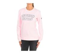 Ribbed Round Neck Sweatshirt - female - North Sails - Sweatshirts - Pink - S - Sweatshirts & Hoodies S
