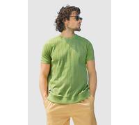 Ribbed Short Sleeve T-Shirt Enorsia Green S