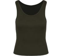 Ribbed Tank Top Native Spirit Khaki L
