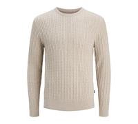 Ribbed turtleneck sweater Jack & Jones Emil Blanc XS