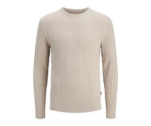 Ribbed turtleneck sweater Jack & Jones Emil White M