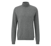Ribbed turtleneck sweater QS Slim Fit Gris M