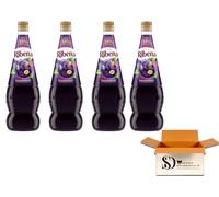Ribbena Blackcurrant Squash 1.5L (Pack Of 4, Blackcurrant)