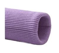 Ribbing Cuff Knitted Rib Cuff Trims Fabric DIY Clothing Ribbed Cuff Hem 7x40 Cm Fabric Stretchy Thicken Sewing Clothes Trousers Accessories Elastic Ribbed Cuffs(Purple)