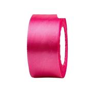 Ribbon 25 Yards/Roll 4cm Satin Ribbons for Crafts Bow Knot Rose Flower DIY Handmade Wrapping Wedding Decoration Ribbon(85 Plum red)