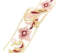 Ribbon 2Yards Embroideried Lace Trims Ethnic Webbing Tapes for Clothes Decor DIY Sewing Applique for Decoration(5cm-D)