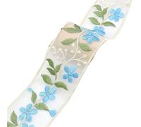 Ribbon 2Yards Embroideried Lace Trims Ethnic Webbing Tapes for Clothes Decor DIY Sewing Applique for Decoration(5.5cm-D)