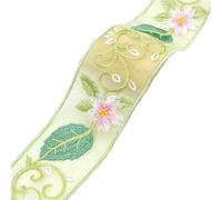 Ribbon 2Yards Embroideried Lace Trims Ethnic Webbing Tapes for Clothes Decor DIY Sewing Applique for Decoration(5.8cm-G)