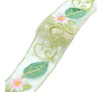 Ribbon 2Yards Embroideried Lace Trims Ethnic Webbing Tapes for Clothes Decor DIY Sewing Applique for Decoration(5.8cm-B)