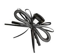 Ribbon Accent Hair Claw Clip Slip Resistant Acrylic Hairpin Decoration Time Saving Styling Solution for Long Hair Claw Clips