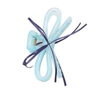 Ribbon Accent Hair Claw Clip Slip Resistant Acrylic Hairpin Decoration Time Saving Styling Solution for Long Hair Claw Clips