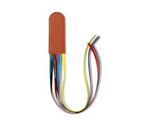 Ribbon Bookmarks Leather Bookmarks with 5 Color, Light Brown