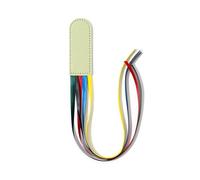 Ribbon Bookmarks Leather with 5 Color Ribbons Creative Bible Page Markers for Teacher Student Creative Book Leather Bible Page