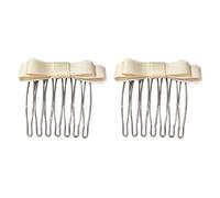 Ribbon Bowtie Hair Comb Sweet Ballet Bowknot Hairpin Styling Comb Pin for Side Korean Headdress Styling Tool