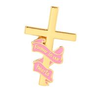 Ribbon Brooch Pin Clothing Jewelry Beautiful Accessory Delicate Pin Badge Alloy Texture Present for Fashion Enthusiasts Trendy Ribbon