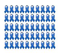 Ribbon Brooch Prevention Breast Cancers Awareness Lapel Pin Promotion Day Metal Badge For Cloth Backpack Decoration Health Cause Badges