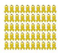 Ribbon Brooch Prevention Breast Cancers Awareness Lapel Pin Promotion Day Metal Badge For Cloth Backpack Decoration Volunteer Recognition Pin