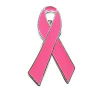 Ribbon Brooches Badge Breast Cancers Health Care Patient Pin Women Public Welfare Badges Glitter Brooches Pins Brooch Pins For Women