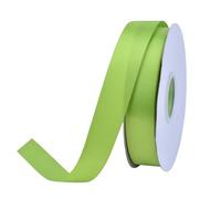 Ribbon Bulk 1 Inch Satin Ribbon 25 Yards for Gift Wrapping Crafts Single Face(Apple Green 550,16mm)