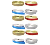Ribbon cake bow wrapping paper, 12 Pcs DIY Ribbons Christmas Ribbons Wrapping Ribbons DIY Bow Satin Bow Ribbon Christmas Party Decorations Supplies Present Packing Star Ribbon Glitter Ribbon Blush Cak