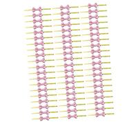 Ribbon cake bow wrapping paper, 400 Pcs Bow tie Twists Ties for Cords Lollipop Twists Ties Wedding Candy Bows Baking Supplies Bread Twists Ties Treat Wrapping Bows Packaging Ribbon Bows Pastry Cake Ir