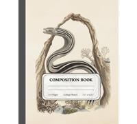 Ribbon Eel Reverie Notebook | College Ruled Composition Journal | Elegant Ocean Creature Writing Notebook for Students & Creatives: A flowing design inspired by underwater movement and calm focus