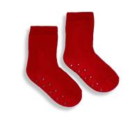 Ribbon Eskimo Style Fleece Socks in Red | Size: 1-3 Years Ribbon Red 1-3 Years