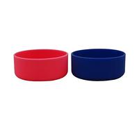 Ribbon House Anti Rust Shaving Gel Cream Foam Can Cover, Protects All Bathroom Surfaces Fits Most Major Brand Cans (Blue and Pink, Pair)
