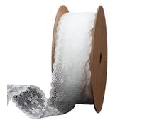 Ribbon Lace Ribbon 25mm White Fabric for Wrapping Wedding Decor DIY Crafts Elastic Free Sewing Accessories(Lace-1)