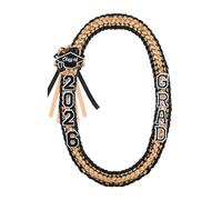 Ribbon Leis for Graduation - 120cm Polyester Grad Necklace | Adequate Handwoven 2026 Grad Ribbon for Women Man Senior Congrats Graduates College Student School Ceremony