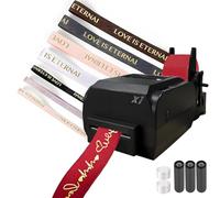 Ribbon Maker - High-Speed Digital Satin Ribbon Printer for Custom Ribbons & Lanyards, Multi-Language Support for Gift Wrapping and Branding