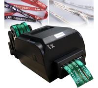 Ribbon Printer, Digital Ribbon Printer, Width 12-20mm, Printing Speed 150mm/s, Printing Method: Thermal/thermal Transfer, Support 50+ Languages