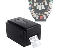 Ribbon Printer for Narrow Labels - Fast Stamping Printing at 152 mm/s | Ideal for Printing Tags, Ribbons, and Product Labels with Ease | Includes Ribbon Recovery Tool