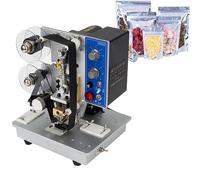 Ribbon Printing Machine, Automatic Coding Printer for Marking Logos, Graphics, Date Codes, and Labels, Adjustable Temperature 0-200℃, Ideal for Commercial Use