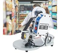 Ribbon Printing Machine, Electric Hot Stamp Date Coding Machine for Flexible Packaging Products, 5 Levels Temp Control