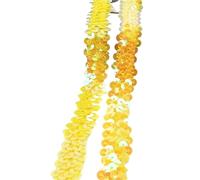 Ribbon Sequin Lace Fabric Elastic Band for Laces Trims Stetch Tape Clothing Trimming Ribbon DIY Accessories(Color23,2cm-10Meters)