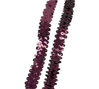 Ribbon Sequin Lace Fabric Elastic Band for Laces Trims Stetch Tape Clothing Trimming Ribbon DIY Accessories(Color24,2cm-10Meters)