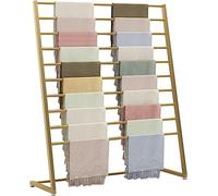 Ribbon Storage Stand Holder Organizers Metal Storage Stand Holder for Scarves/Pants/Fabric,Craft Wrapping Paper Storage Rack for Gift Packing Paper Display, Save Space