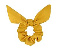 Ribbon Tassel Knot Hair Ornament Large Intestine Ring Fabric Ring Solid Rabbit Ear Silk Headband Bow Knot Hair Ring