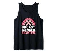 Ribbon Warrior Breast Cancer Fighter Tank Top