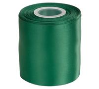 Ribbonitlux 100mm Wide Double Face Satin Ribbon 22 Meters (587-Forest Green, Set for Bow, Party Decor, Sewing Applications, Wedding and Craft