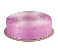 Ribbonitlux 25mm Sheer Organza Ribbon, Lilac Mist Shimmer Chiffon Ribbon 45M-Roll, Ideal for Wedding Events Christmas Decaration Making Floral Bouquets DIY Crafts