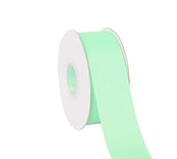 Ribbonitlux 38mm Wide Solid Grosgrain Ribbon 22 Meters (530-Mint, Set for Gift Wrapping, Party Decor, Sewing Applications, Wedding and Craft