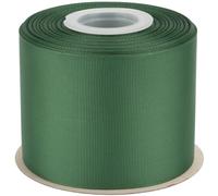 Ribbonitlux Grosgrain Ribbon 75mm x 22.5M - Premium Polyester Craft Ribbon for Hair Bows, Gift Wrapping, Weddings & DIY - Solid Forest Green(#587) - 1 Roll