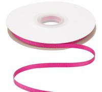 Ribbonitlux Tape Twill Ribbon 6mm x 22.5 Meters, Soft Azalea Herringbone Bias Tape for DIY Craft, Sewing, Gift Wrapping, and Home Decor