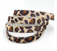 Ribbons 5yards Printed Leopard Velvet Ribbon DIY Hair Bow Tie Collar Hand Craft Materia I-181109-189-I-181109-189
